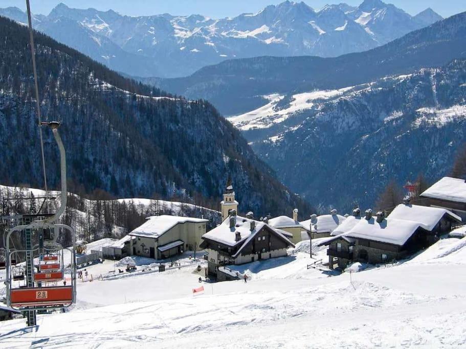 Incantevole Con Vista Sulla Vallata Apartamento Chamois