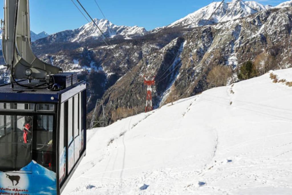 Incantevole Con Vista Sulla Vallata Apartamento Chamois